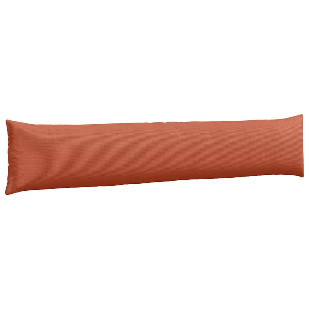 Sofapuder 2 pcs Rød orange 200 x 40 cm Velourstof