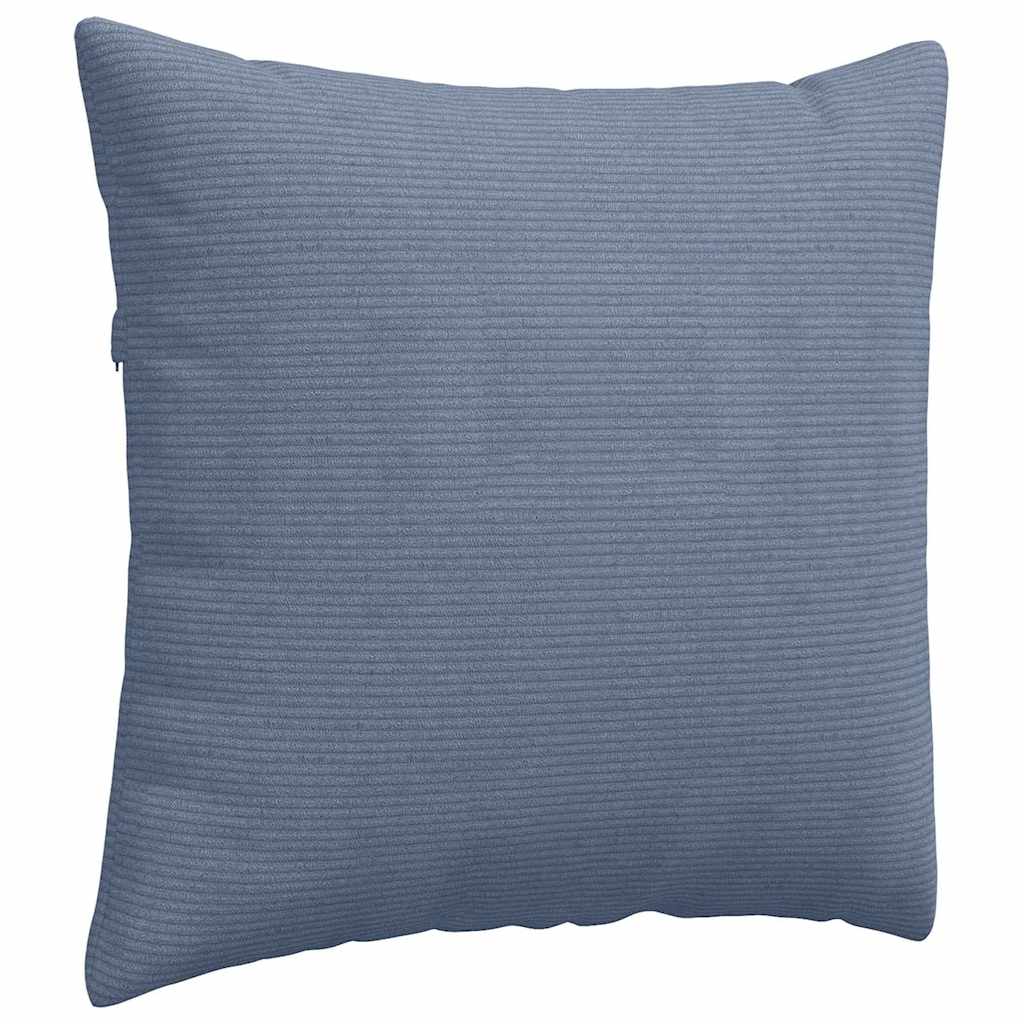 Sofapuder 2 pcs Blå 45 x 45 cm Velourstof
