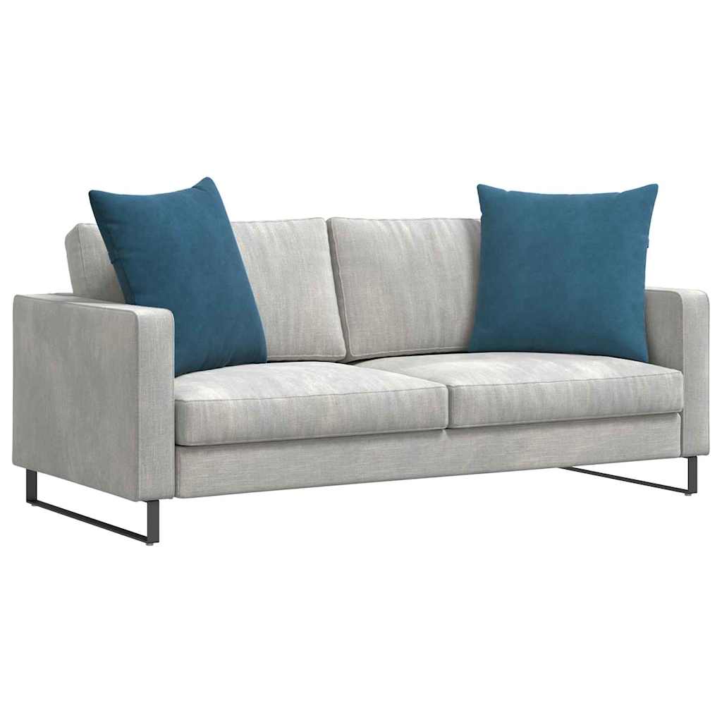 Sofapuder 2 pcs Blå 60 x 60 cm Velourstof