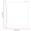 Sofapuder 2 pcs Mørkegrå 60 x 60 cm Velourstof