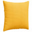 Sofapuder 2 pcs Lys Gul 60 x 60 cm Velourstof