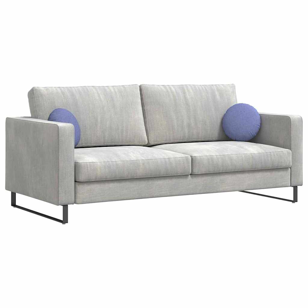 Sædepuder 2 stk. Stof Jeans blå Ø30 x 13 cm