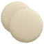 Sædepuder 2 stk. Stof Cremefarvet Ø40 x 13 cm