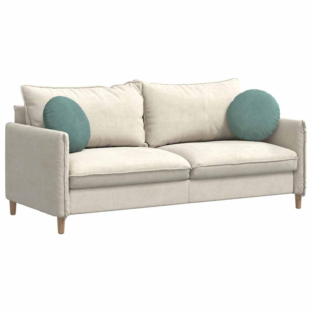 Sædepuder 2 pcs Havgrøn Ø 40 x 13 cm Fløjl