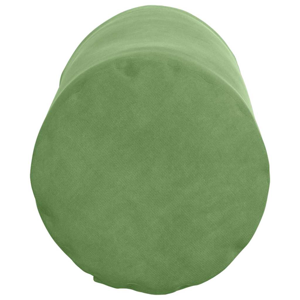 Bolsterpuder 2 pcs Lys grøn Ø 15 x 40 cm Velourstof