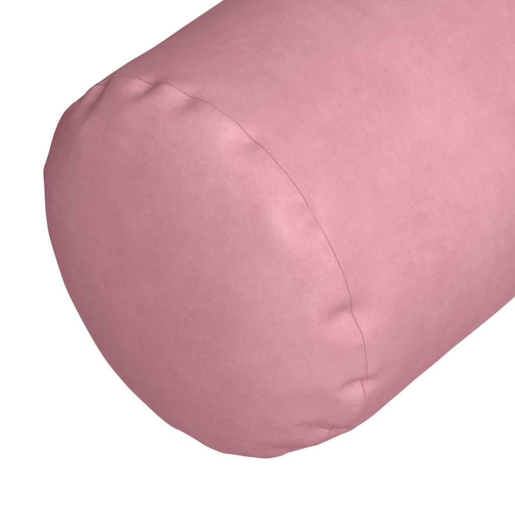Bolsterpuder 2 pcs Lyserød Ø 15 x 40 cm Velourstof
