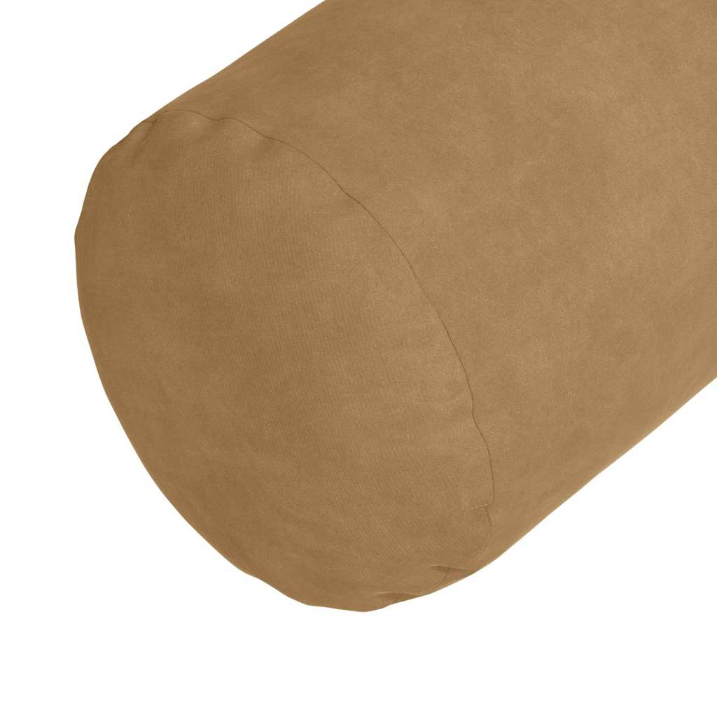 Bolsterpuder 2 pcs Brun Ø 15 x 40 cm Velourstof