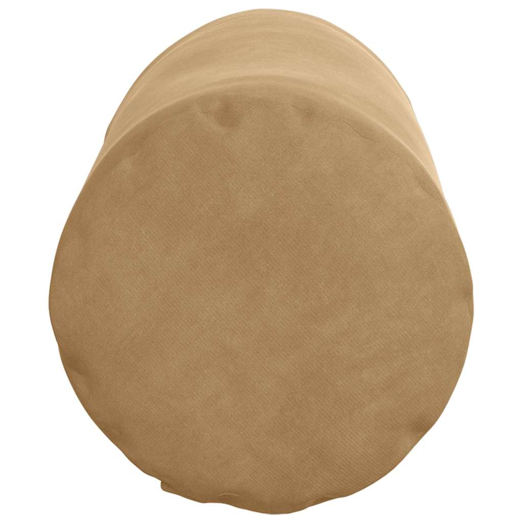 Bolsterpuder 2 pcs Brun Ø 15 x 40 cm Velourstof