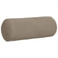 Bolsterpuder 2 stk. Mikrofiberstof Gråbrun Ø 15 x 40 cm