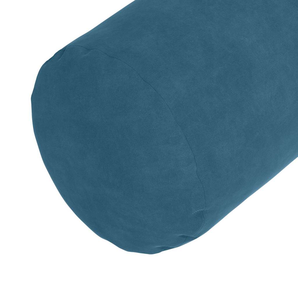 Bolsterpuder 2 pcs Blå Ø 25 x 70 cm Velourstof
