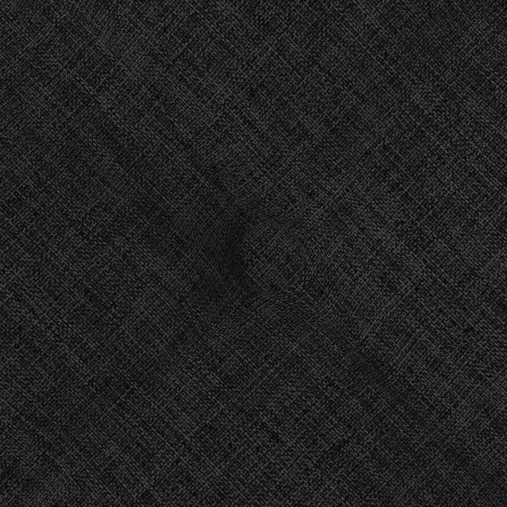 Sædepuder 4 stk. Stof Sort 40 x 40 x 6 cm