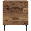 Natskab 2 stk. Gammelt træ 40 x 35 x 47,5 cm Konstrueret træ