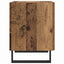 Natskab 2 stk. Gammelt træ og sort 40 x 35 x 47,5 cm
