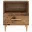 Sengebord 2 stk. Gammelt træ 40 x 35 x 47,5 cm Konstrueret træ