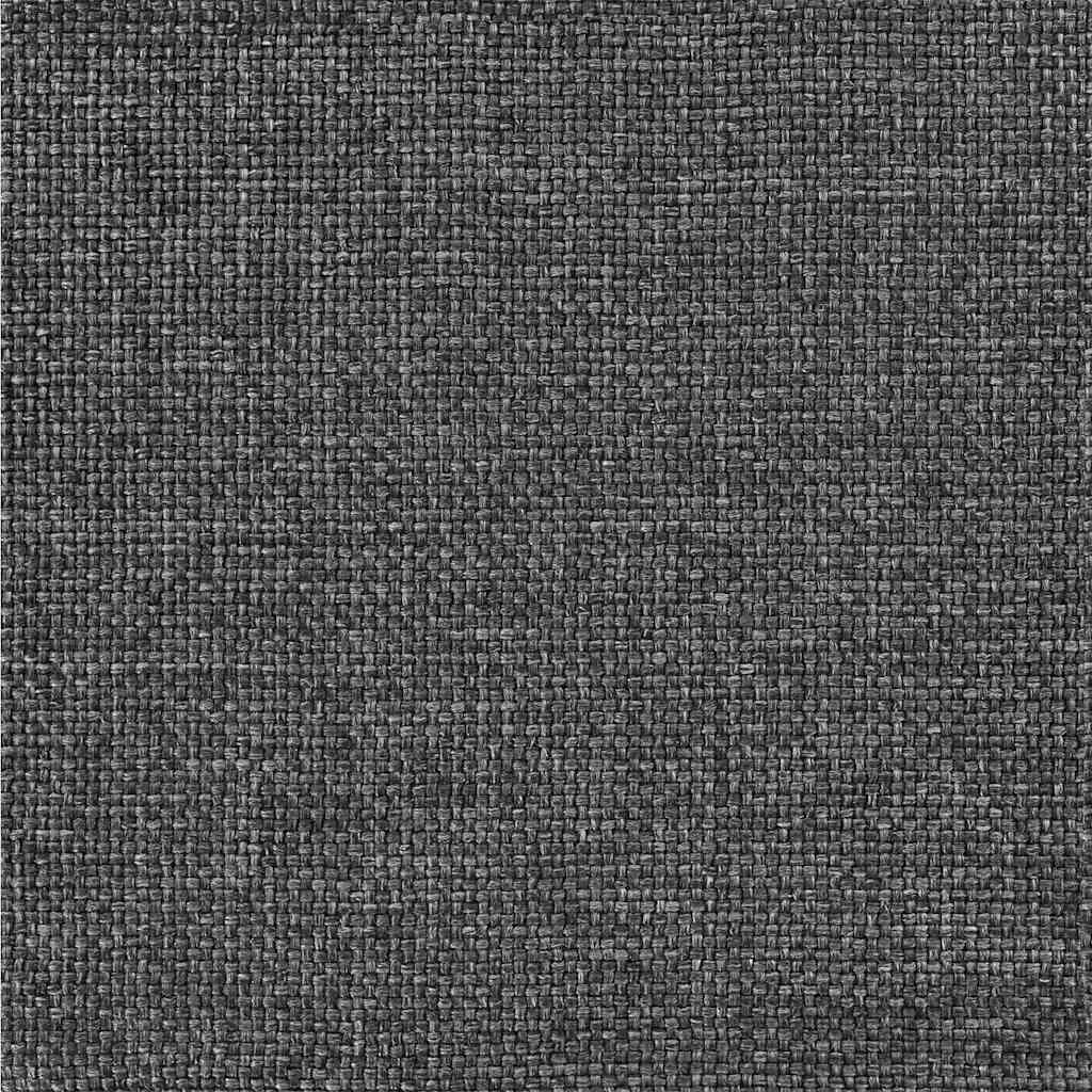 Sengestel med Polstret Hovedgavl Mørkegrå 150 x 200 cm