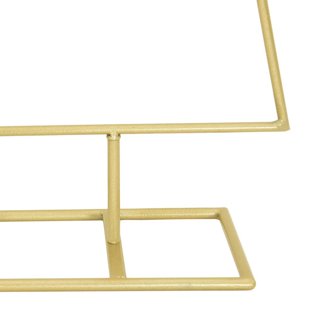 Metal juletræ Guld 90 cm Pulverlakeret Stål