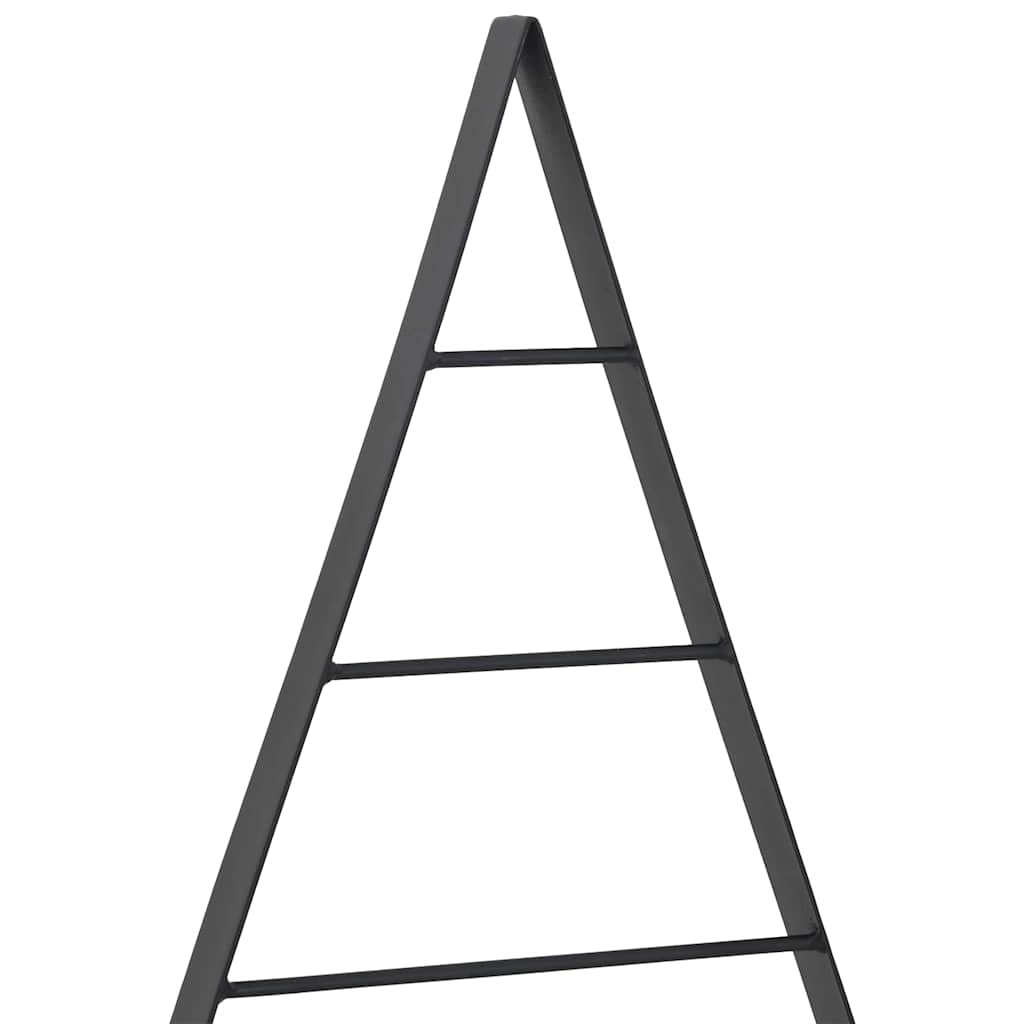 Metal juletræ Sort 60 cm Stål