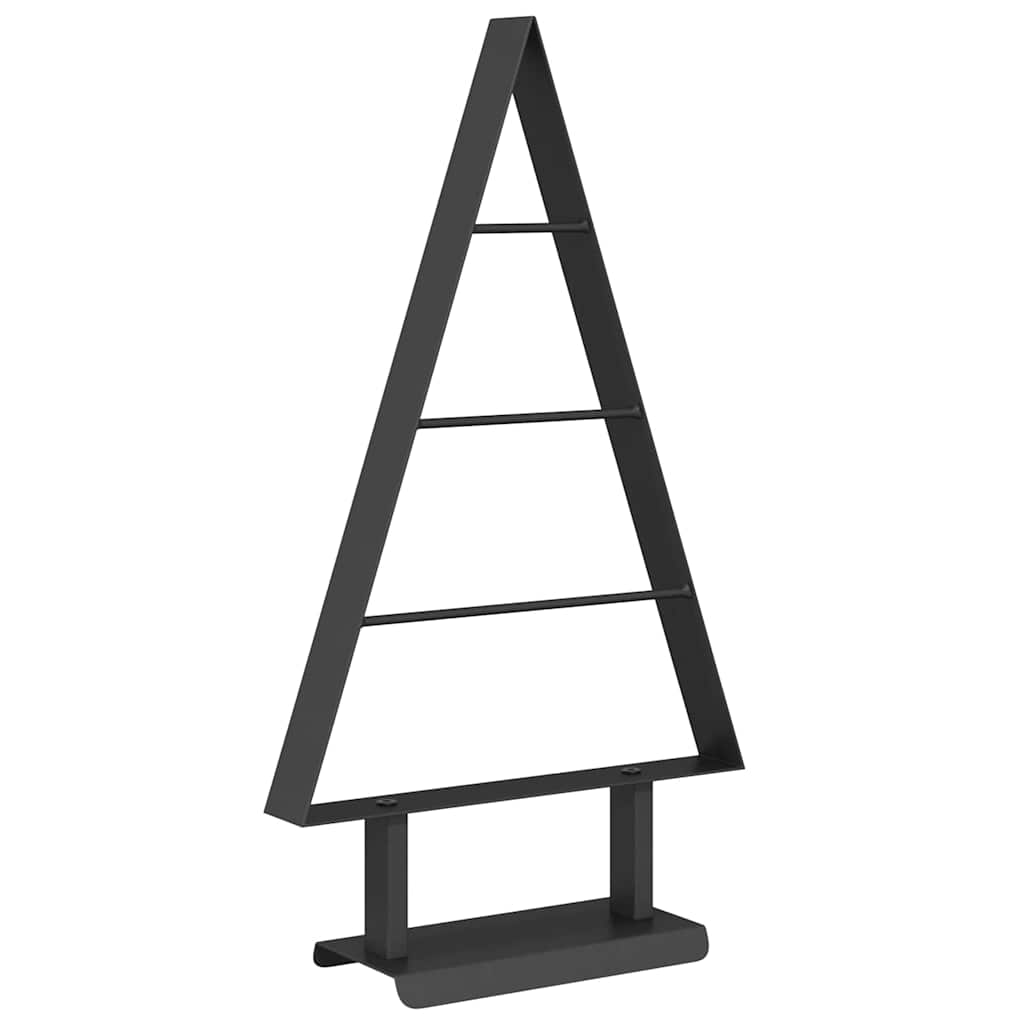 Metal juletræ Sort 60 cm Stål