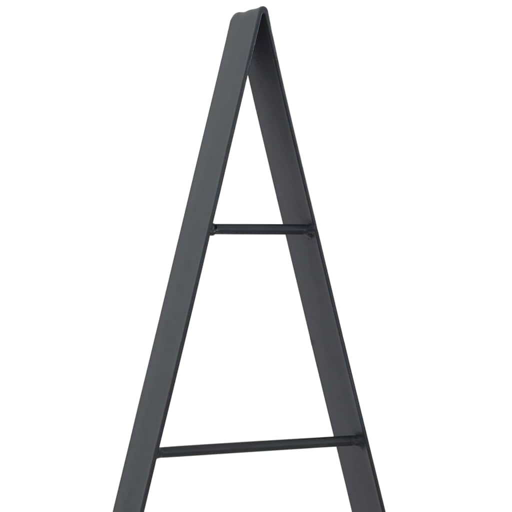 Metal juletræ Sort 90 cm Stål