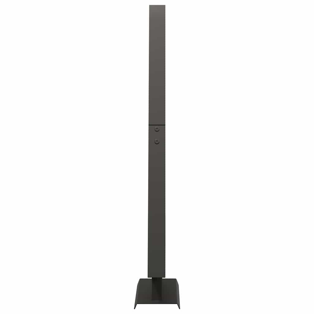 Metal juletræ Sort 90 cm Stål