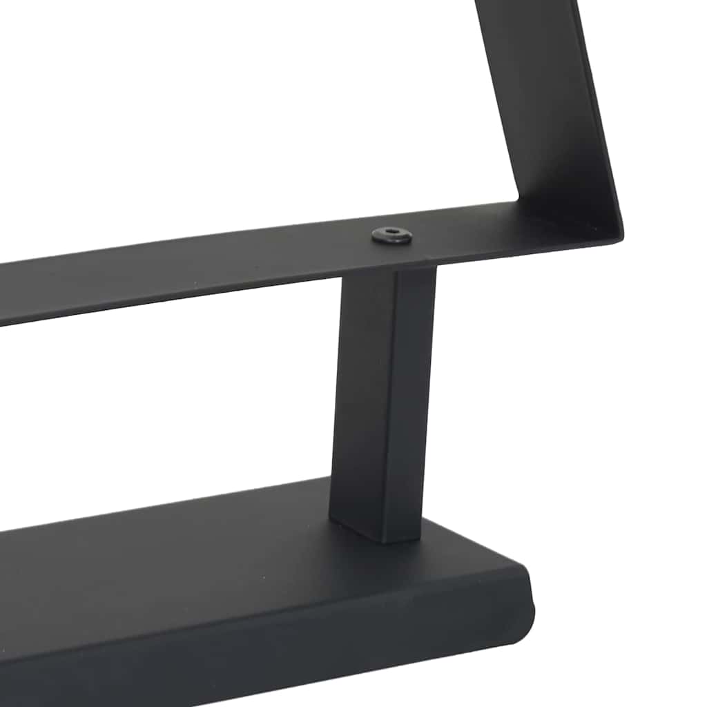 Metal juletræ Sort 125,5 cm Stål
