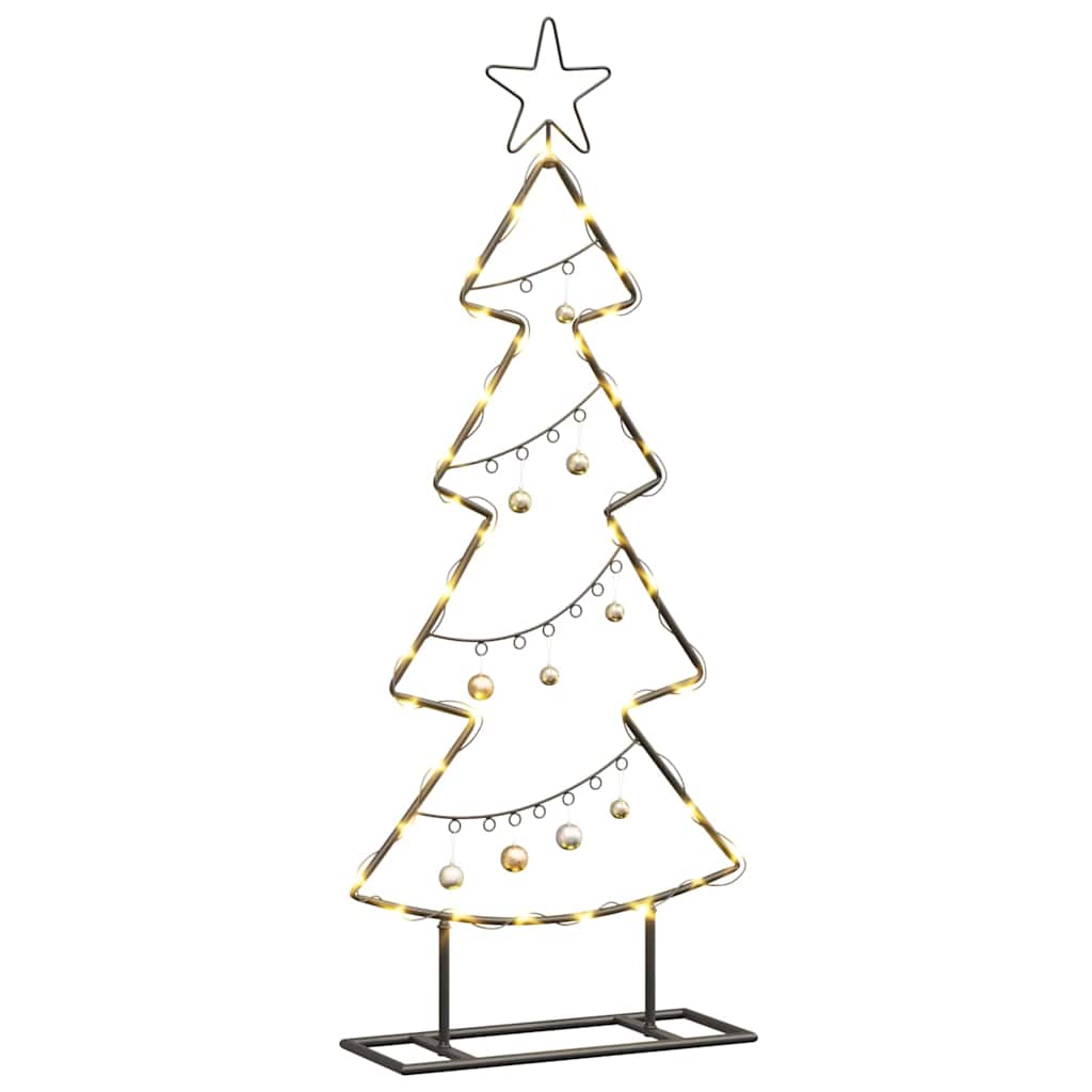 Metal juletræ Sort 90,5 cm Stål