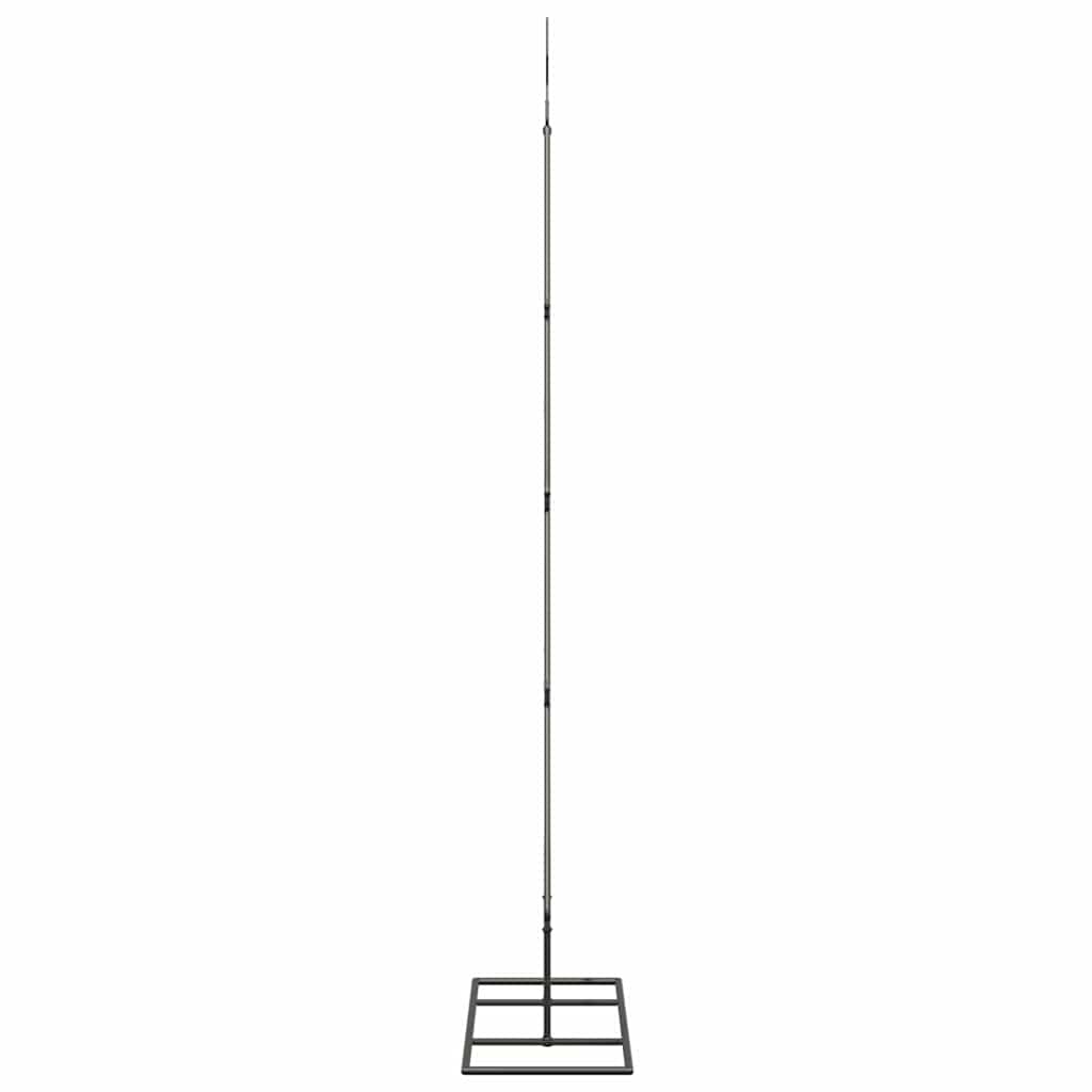 Metal juletræ Sort 125 cm Stål