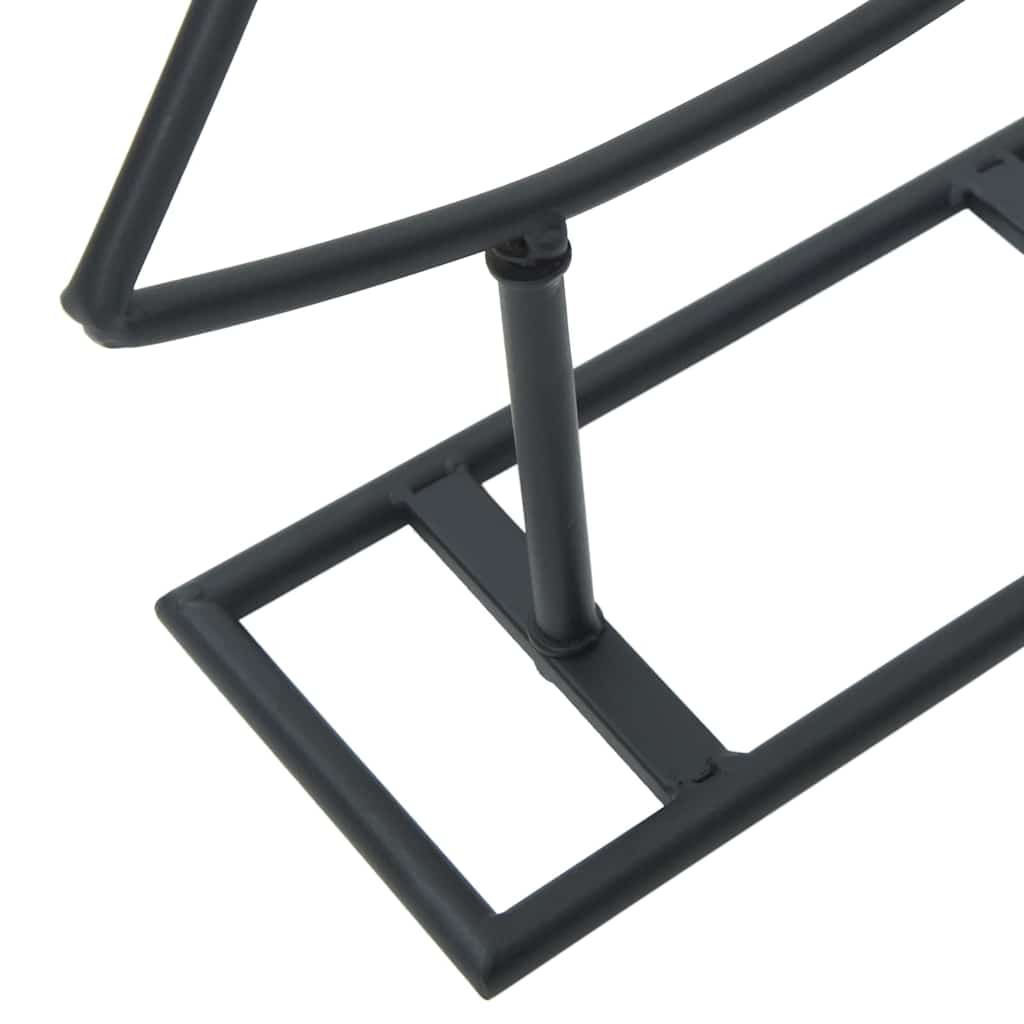 Metal juletræ Sort 150 cm Stål