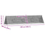 Hønsebur Sølv 430 x 100 x 85 cm Galvaniseret stål