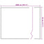 Statisk Vinduesfilm Frostet grå 45 x 2000 cm PVC