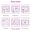 Statisk Vinduesfilm Frostet grå 90 x 500 cm PVC