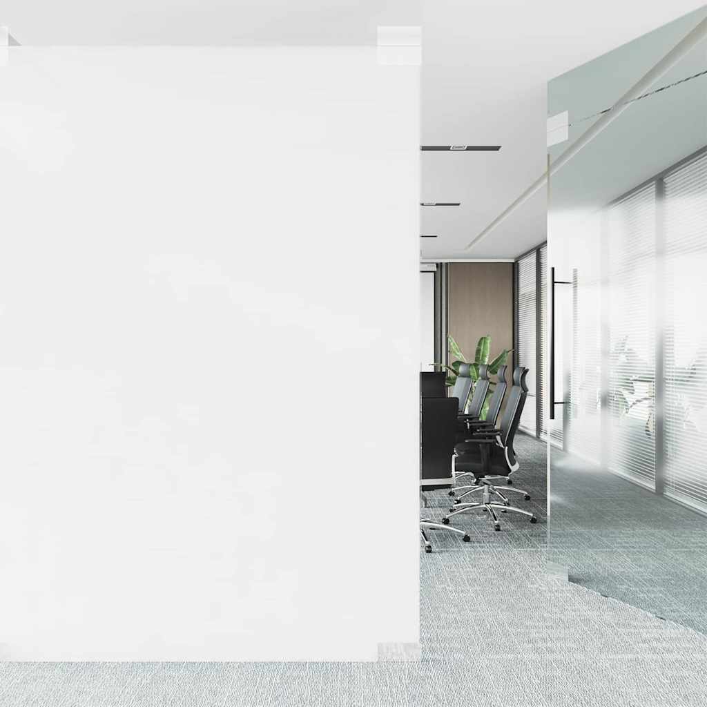 Statisk Vinduesfilm Frostet hvid 45 x 2000 cm PVC