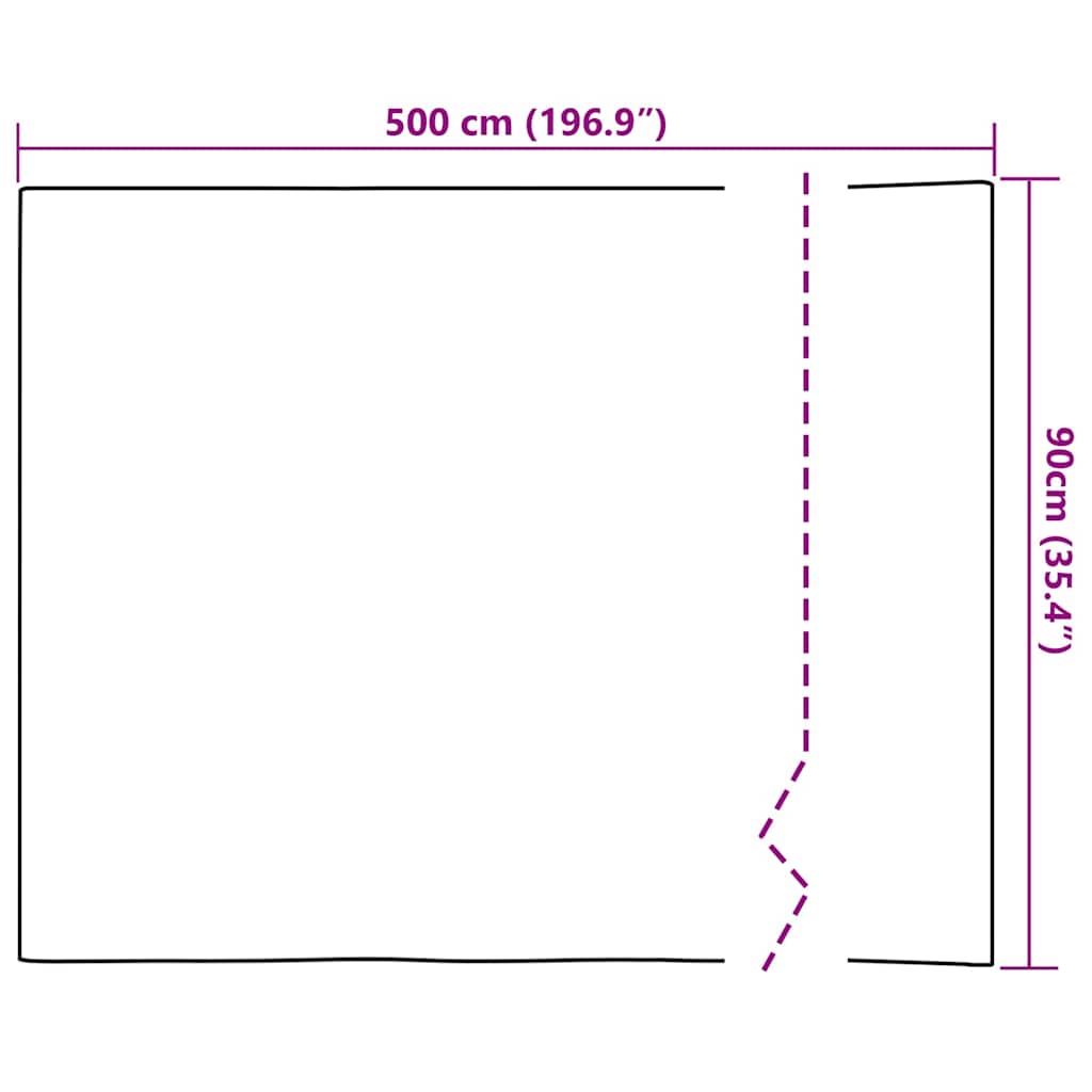 Statisk Vinduesfilm 90 x 500 cm PVC