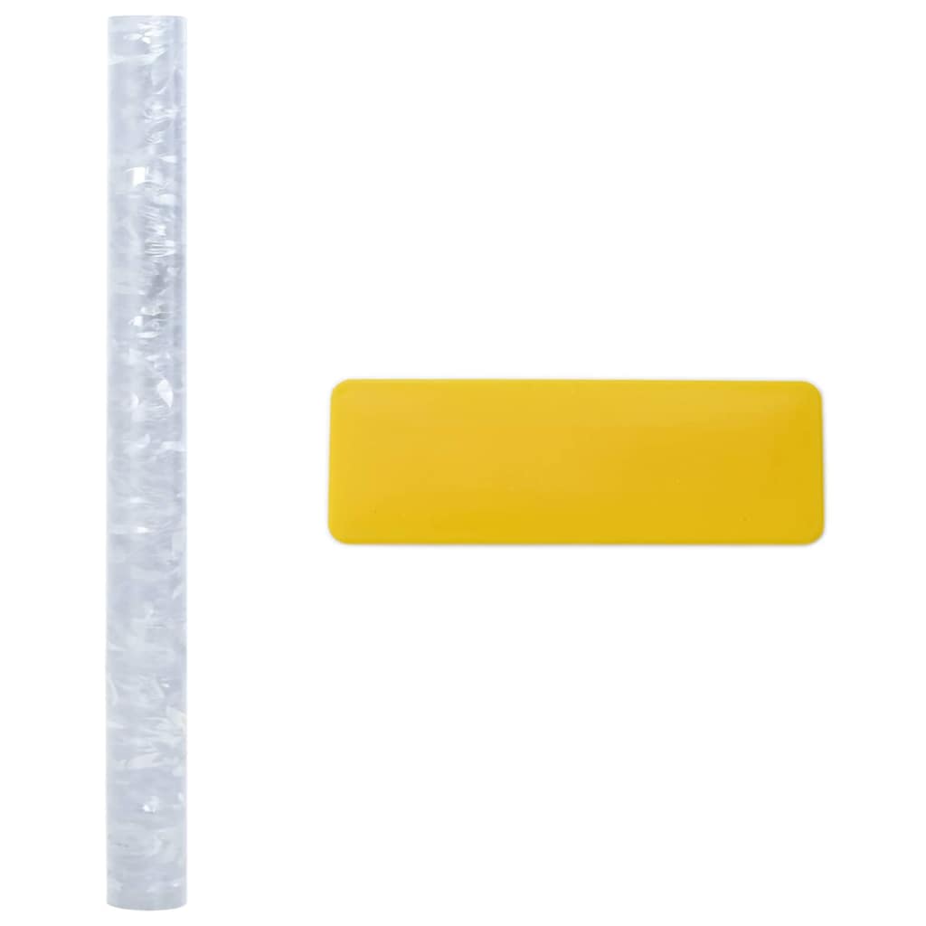 Statisk Vinduesfilm Blomster mønster 90 x 500 cm PVC