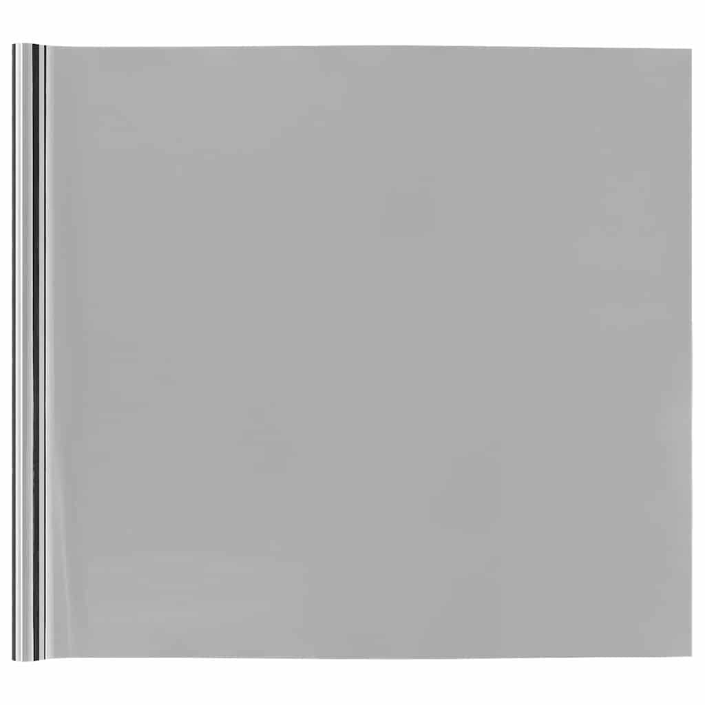 Statisk Reflekterende Solfilm til Vinduer Sølv 45 x 1000 cm PVC