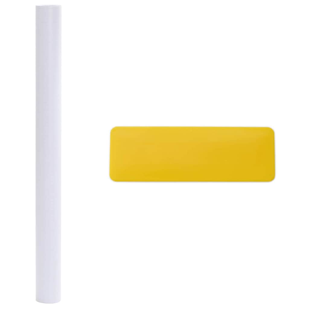 Selvklæbende Vinduesfolie Frostet grå 90 x 2000 cm PVC