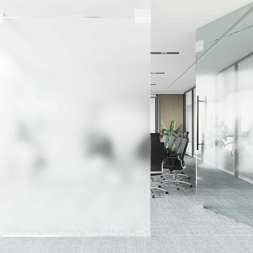 Selvklæbende Vinduesfolie Frostet hvid 90 x 1000 cm PVC