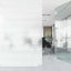 Selvklæbende Vinduesfolie Frostede striber 45 x 2000 cm PVC