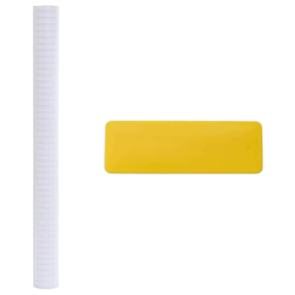Selvklæbende Vinduesfolie Frostede striber 90 x 2000 cm PVC
