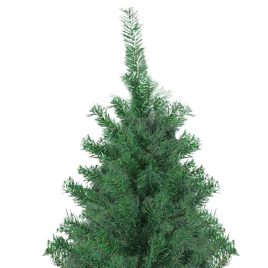 Kunstigt juletræ med stativ Grøn 300 cm PVC og metal og plast