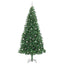 Kunstigt juletræ med stativ Grøn 300 cm PVC og metal og plast