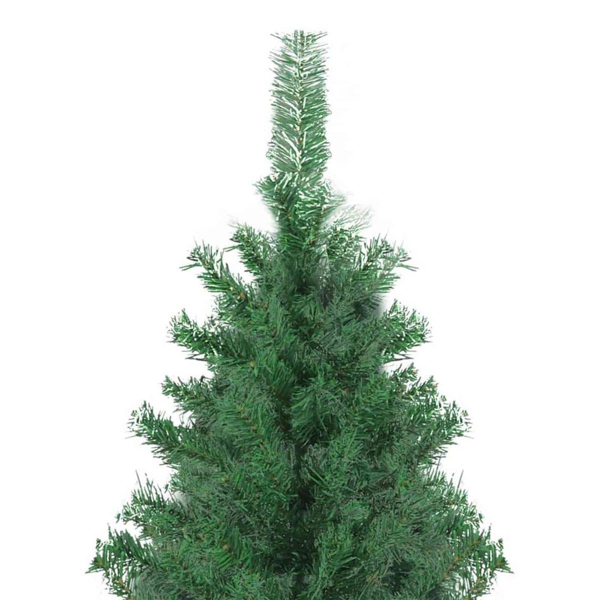 Juletræ Med dekorative strenglamper Grøn 400 cm PVC