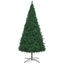 Juletræ Med dekorative strenglamper Grøn 400 cm PVC