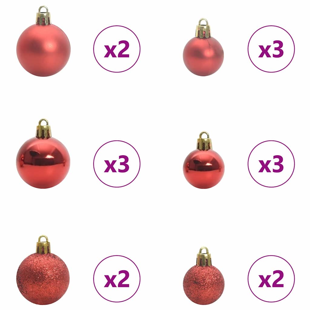 Kunstigt juletræ med stativ Grøn 150 cm PVC og Stål og Plastik