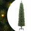 Kunstigt juletræ med stativ Grøn 210 cm PVC og Stål og Plastik