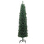 Kunstigt juletræ med stativ Grøn 210 cm PVC og Stål og Plastik