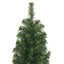 Kunstigt juletræ med stativ Grøn 210 cm PVC og Stål og Plastik