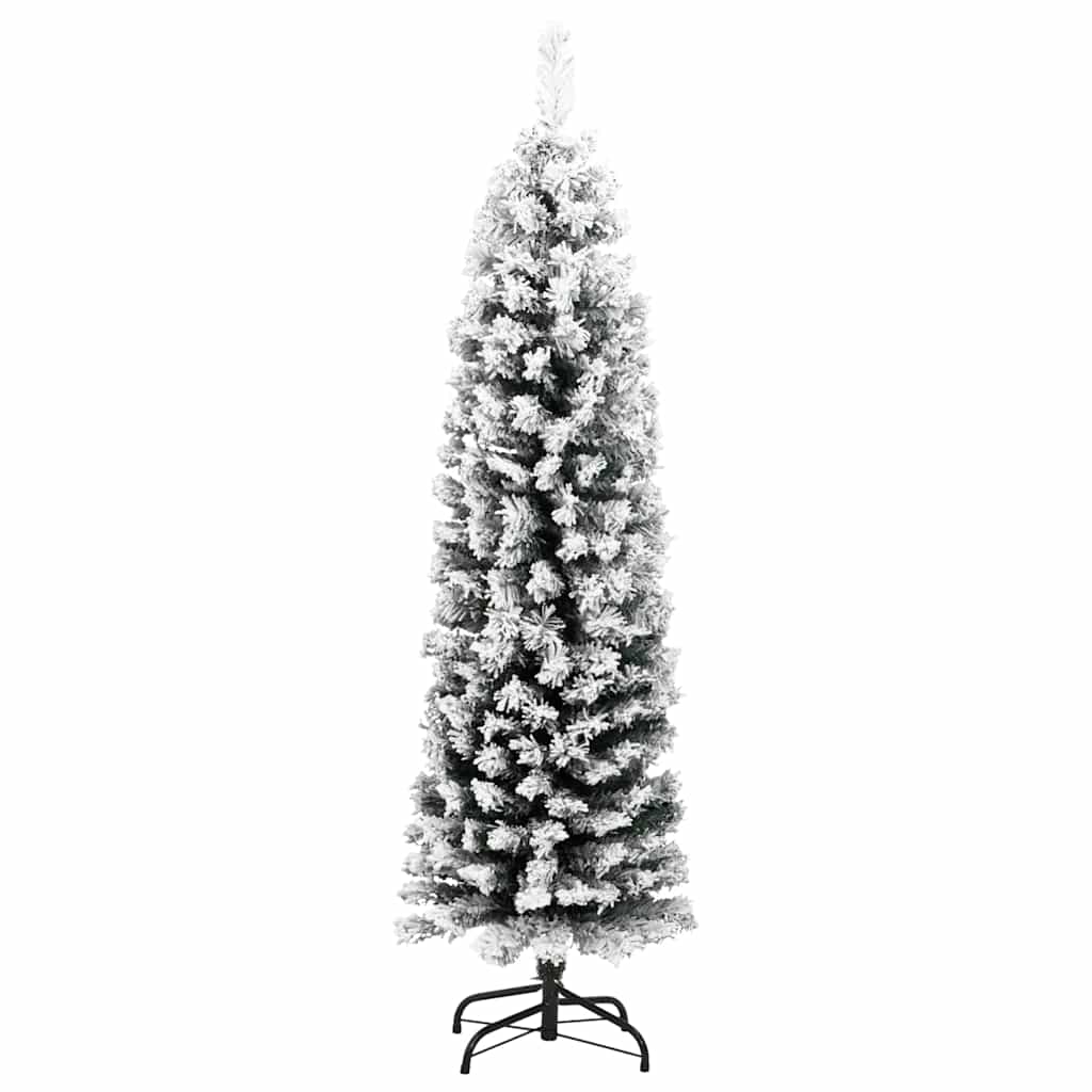 Kunstigt juletræ med stativ Grøn 120 cm PVC og Stål og Plastik