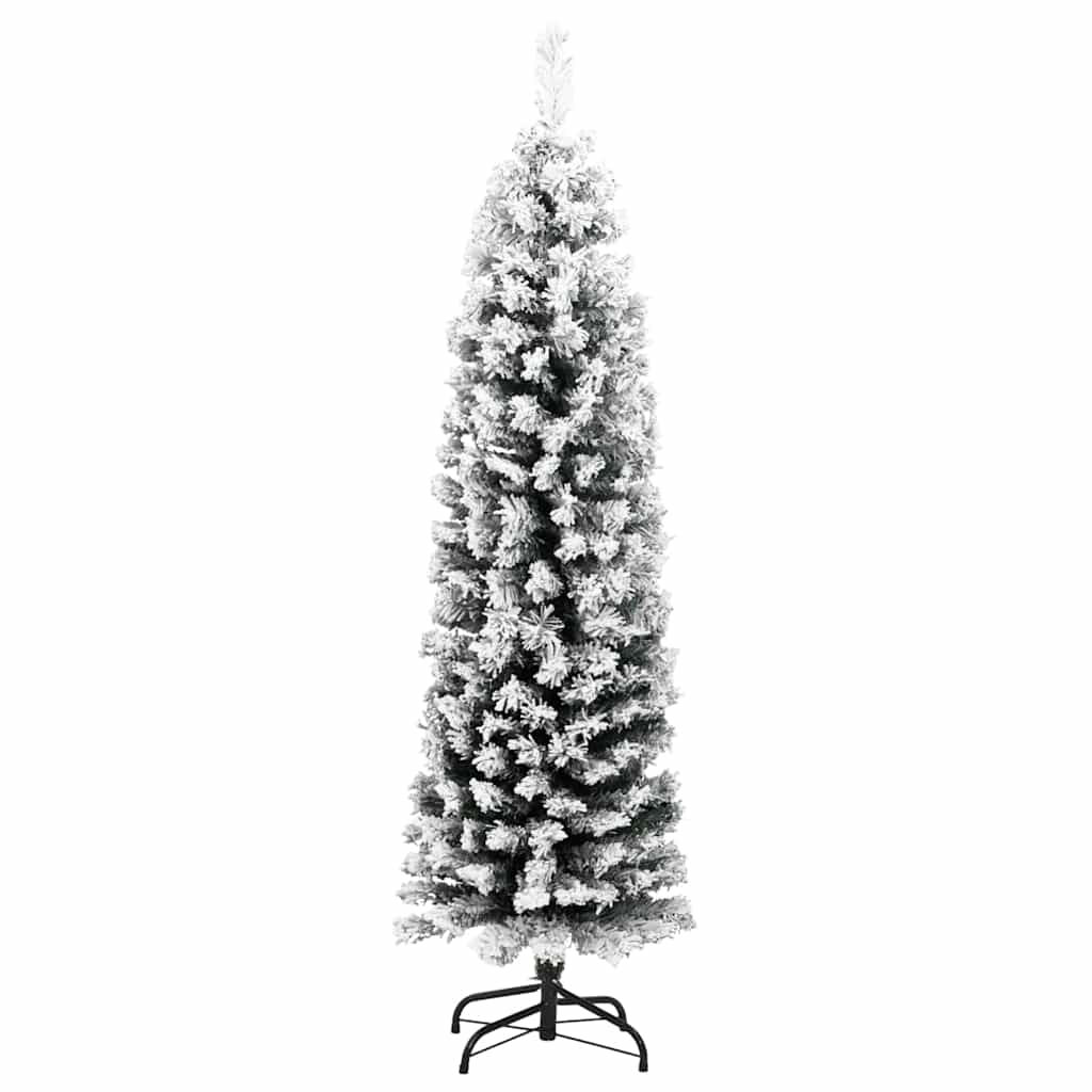 Kunstigt juletræ med stativ Grøn 120 cm PVC og Stål og Plastik