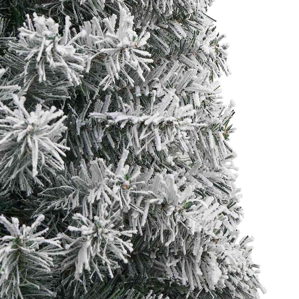 Kunstigt juletræ med stativ Grøn 300 cm PVC og Stål og Plastik